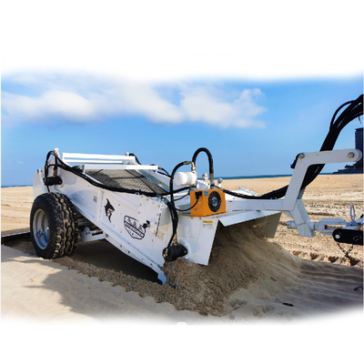 20000-30000m'/h Efficienza di lavoro Macchine per la pulizia di spiagge per spiagge pulite e sicure