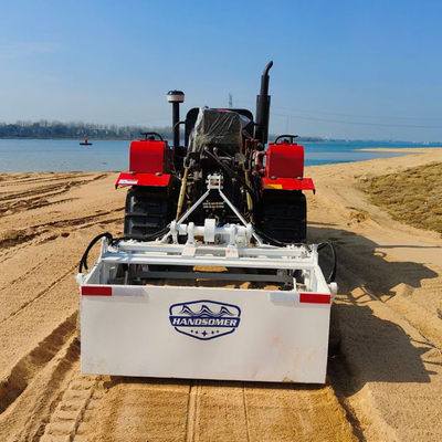 Vibratore idraulico per la pulizia di spiagge di sabbia a livello industriale